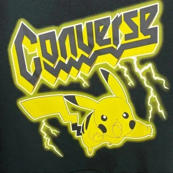 Converse Special Edition Pokémon Pikachu 25th Anniversary Hoodie - Picture 5 of 13